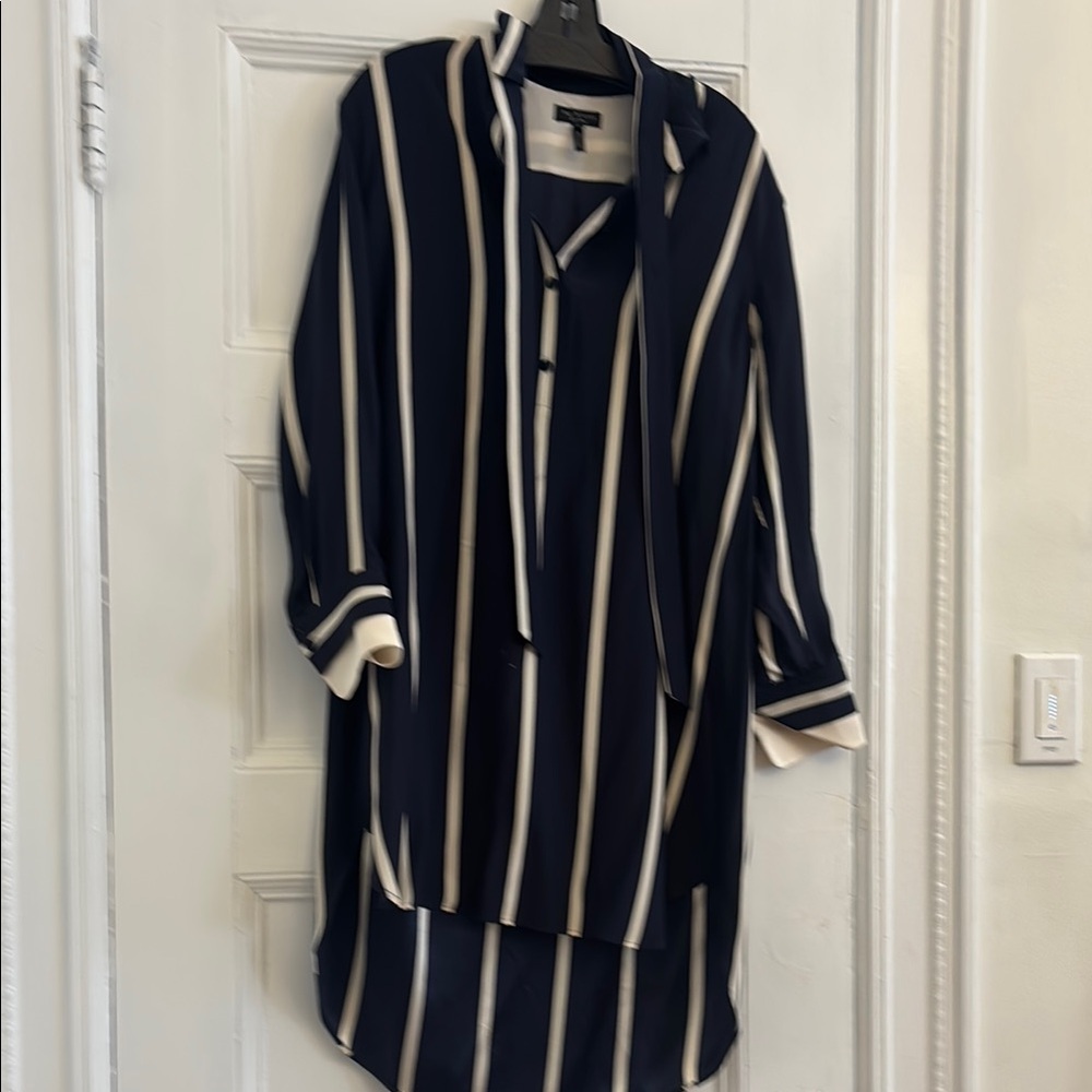 Rag & Bone Classic Black and White dress